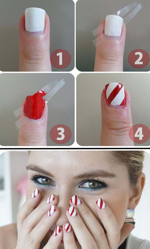 15 Nail art paso a paso para decorar tus uñas esta Navidad
