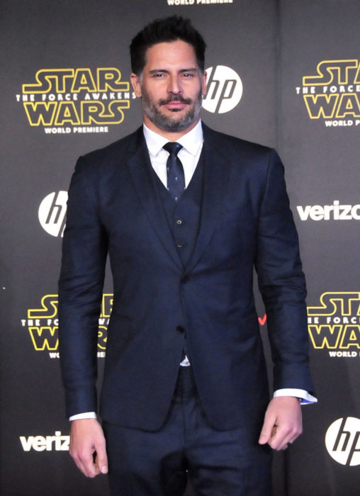 Joe Manganiello durante una alfombra roja de Star Wars