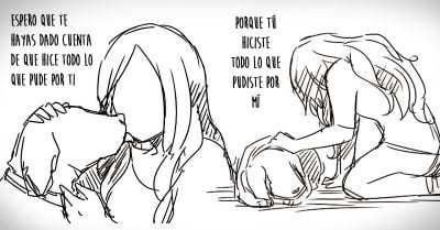 Chica ilustra el momento en que perdió a su perro y demuestra lo difícil que son estas despedidas