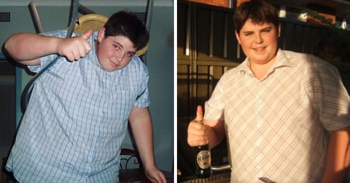 Chico que perdió 71 kilos y se convirtió en un sexi y ardiente bombero 