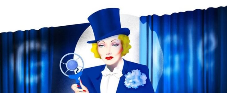 Doodle de Marlene Dietrich