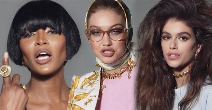Versace lanza una impresionante campaña donde reúne a las divas de la moda