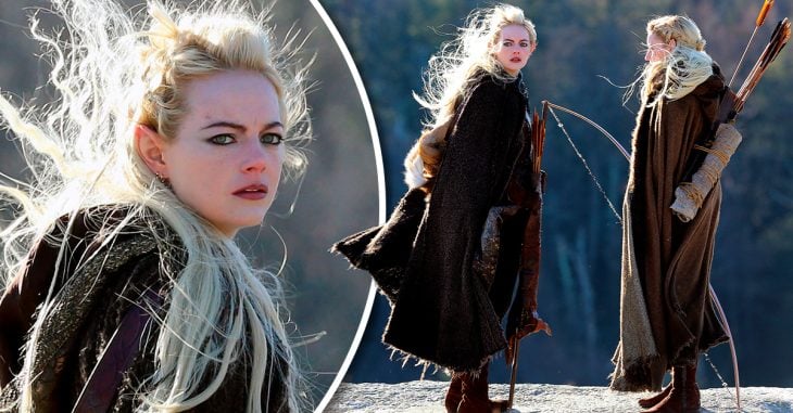 Emma Stone luce como un elfo para su nuevo proyecto: Maniac
