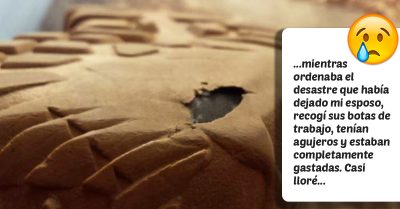 Estaba cansada de que su esposo NO ayudara en el hogar… hasta que vio las suelas de sus botas