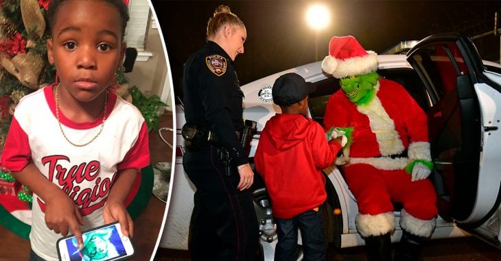 Este niño llamo a la policía para que arrestaran al 'Grinch'; su acto ha mantenido la Navidad a salvo