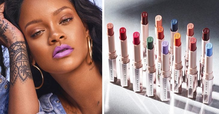 Rihanna acaba de añadir nuevos tonos de lipstick a sus línea Fenty Beauty; todos son seductores