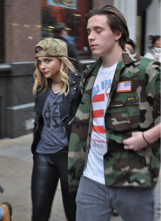 Un amor on & off: Chloë Grace Moretz y Brooklyn Beckham