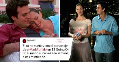 Mark Ruffalo escribió el más dulce y perfecto tuit sobre ‘Si Tuviera 30’; te dará justo en la nostalgia