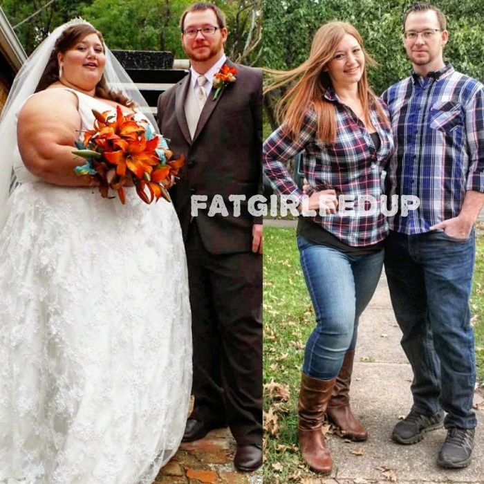 Pareja de chicos que han perdido 100 kilos juntos 