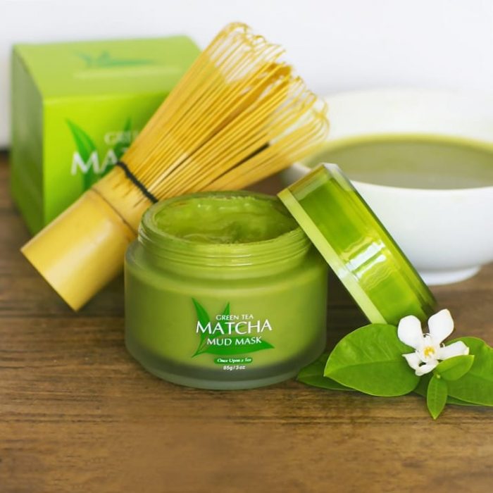 mascarilla de matcha 