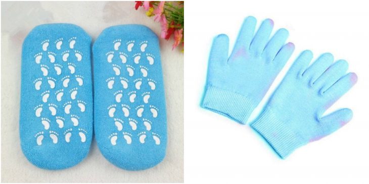 guantes de gel humectantes