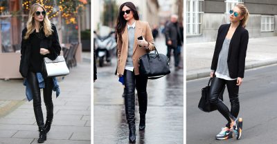 10 Reglas de oro que mereces conocer para lograr un look de infarto con pantalones de piel