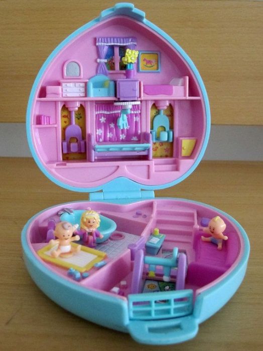 set de corazón Polly Pocket