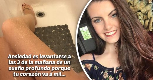 Esta chica le explica al mundo cómo es vivir con ansiedad en emotiva publicación