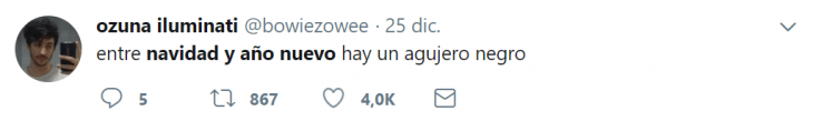 navidad y año nuevo twitt