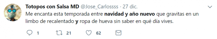 navidad y año nuevo tweet