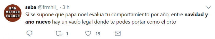 navidad y año nuevo tweet