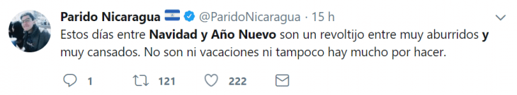 navidad y año nuevo tweet