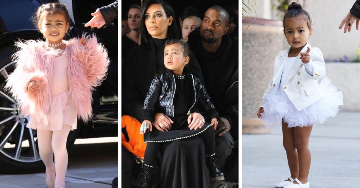 Kim Kardashian presume el lujoso guardarropa de North