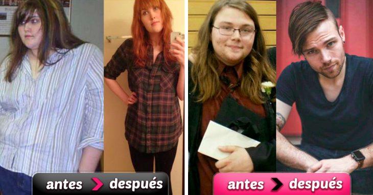 15 Personas que muestran su increíble cambio luego de perder peso