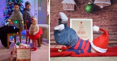 16 Divertidas tarjetas de Navidad en familia más originales en Internet