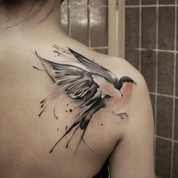 tatuajes acuarela