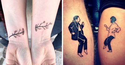 25 Tatuajes de parejas que esconden toda una historia de amor y lealtad