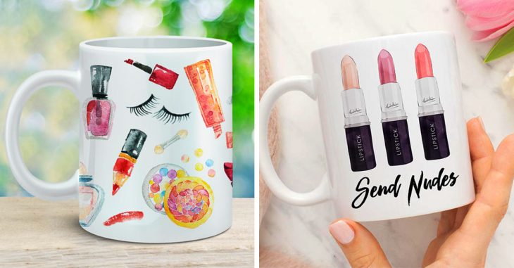 20 Tazas para regalarle a tus amigas amantes del maquillaje esta navidad