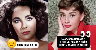 20 Locos trucos de belleza que solían usar las estrellas de la época dorada en Hollywood