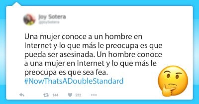 20 Tuits de usuarios que definieron la ‘doble moral’; hombres y mujeres tuitearon opiniones relevantes