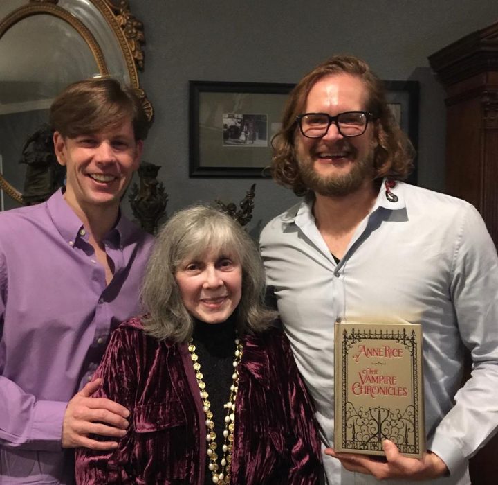 Anne Rice, Christopher Rice y Bryan Fuller