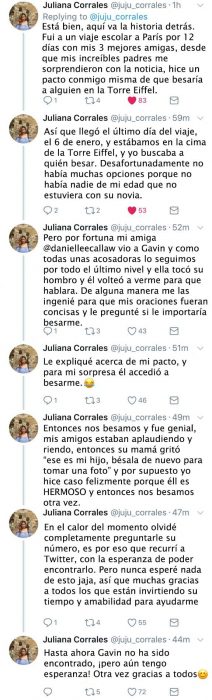 Chica tuitea que la ayuden a encontrar a su galan