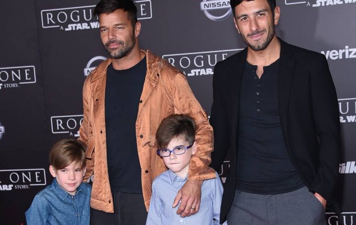 Ricky Martin y su hijo