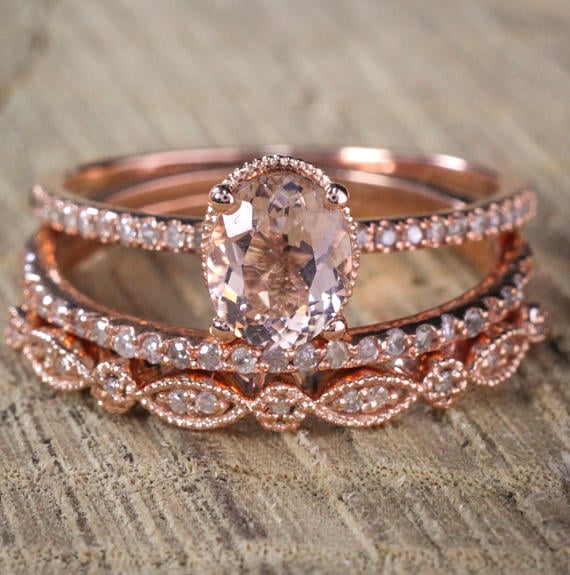 anillo rosa