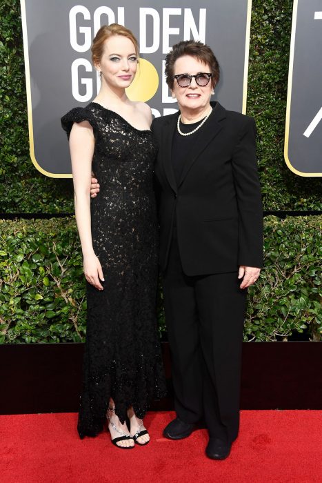 Emma Stone en ls golden globes