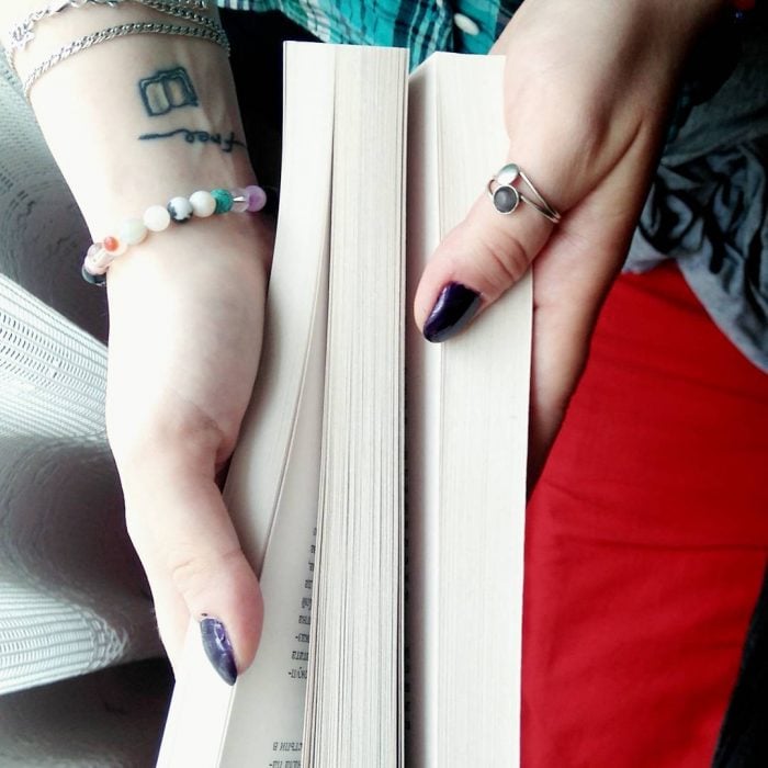 tatuaje para amantes de los libros