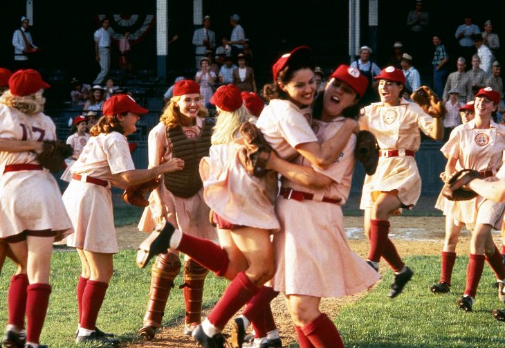 Dottie, Mae, Kit, Doris, Helen, Betty Spaguetti... en A League of their Own