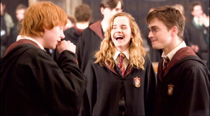 Hermione, Ron y Harry