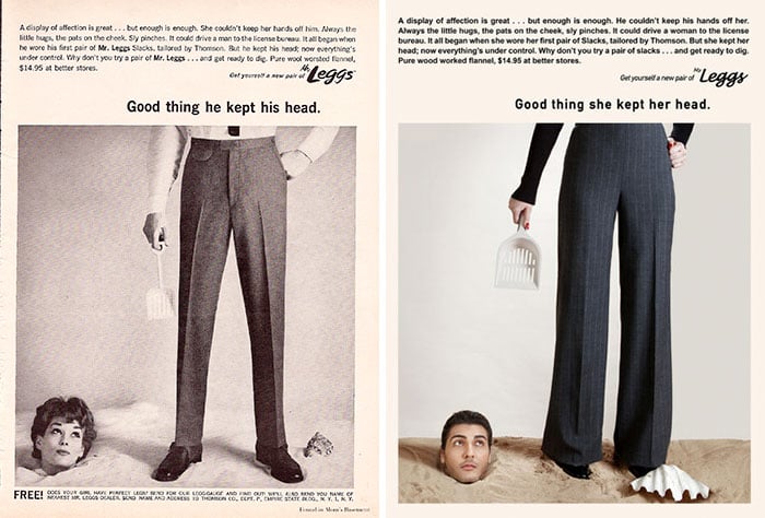 Anuncios de los años 50 para demostrar lo absurdo de los estereotipos 