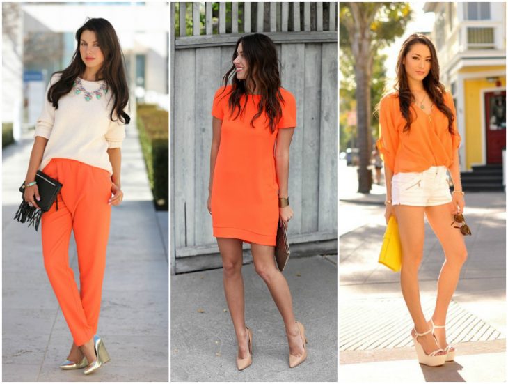 outfits en naranja