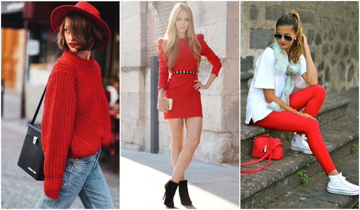 outfits en rojo 