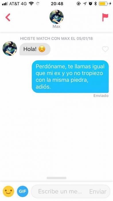 Conversaciones en Tinder que no terminaron nada bien 