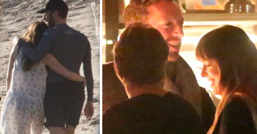 Dakota Johnson y Chris Martin enamorados