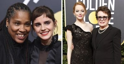 8 Actrices que llegaron acompañadas de una mujer activista a los Globos de Oro