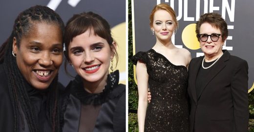 Famosas que llegaron de la mano de activistas a los Golden Globes