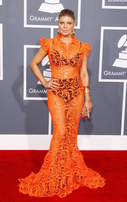 Fergie Roberto Cavalli 2012 grammy