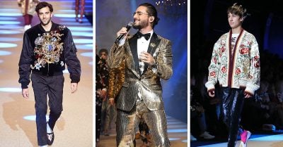Maluma y otros guapos latinos se apoderan de las pasarelas en Milán junto a Docle & Gabanna