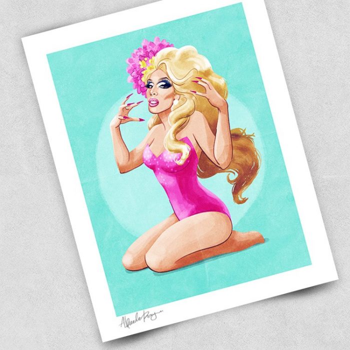 Estas ilustraciones de RuPaul's te harán amar aún más el show