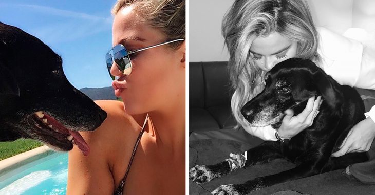 Khloé Kardashian despide a su perrita Gabbana