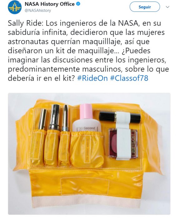 Kit de maquillaje creado por ingenieros de la NASA 